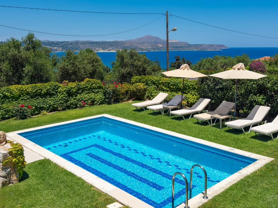 Spring, Natural landscape, Garden view, Pool view, Sea view, Swimming pool, sunbed