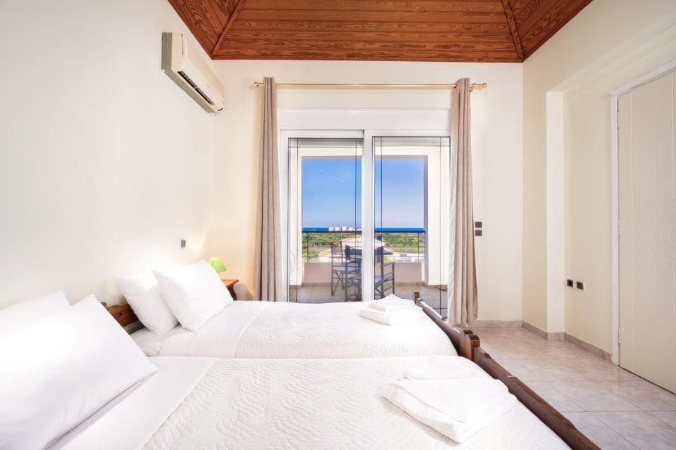 Bed, View (from property/room), Bedroom, air conditioner