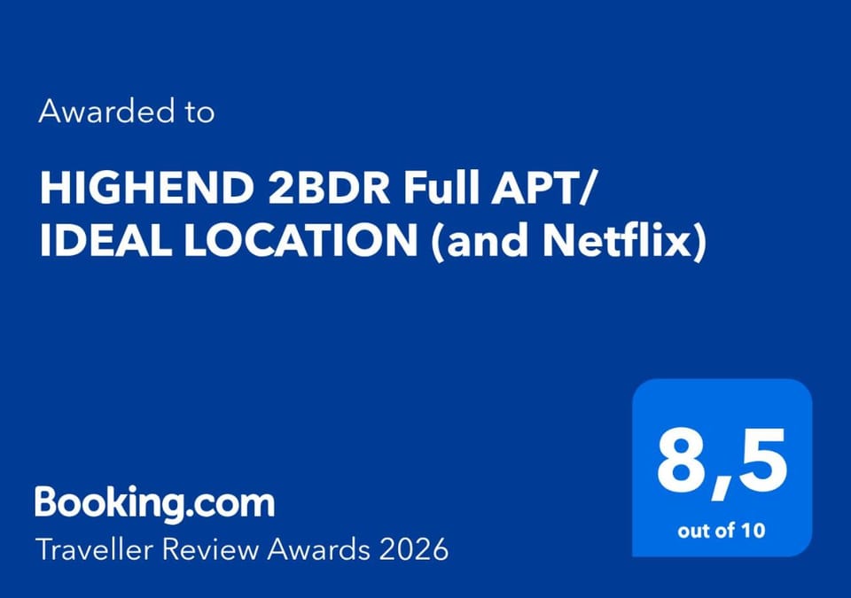 HIGHEND 2BDR Full APT/ IDEAL LOCATION (and Netflix) Apartment in Athens