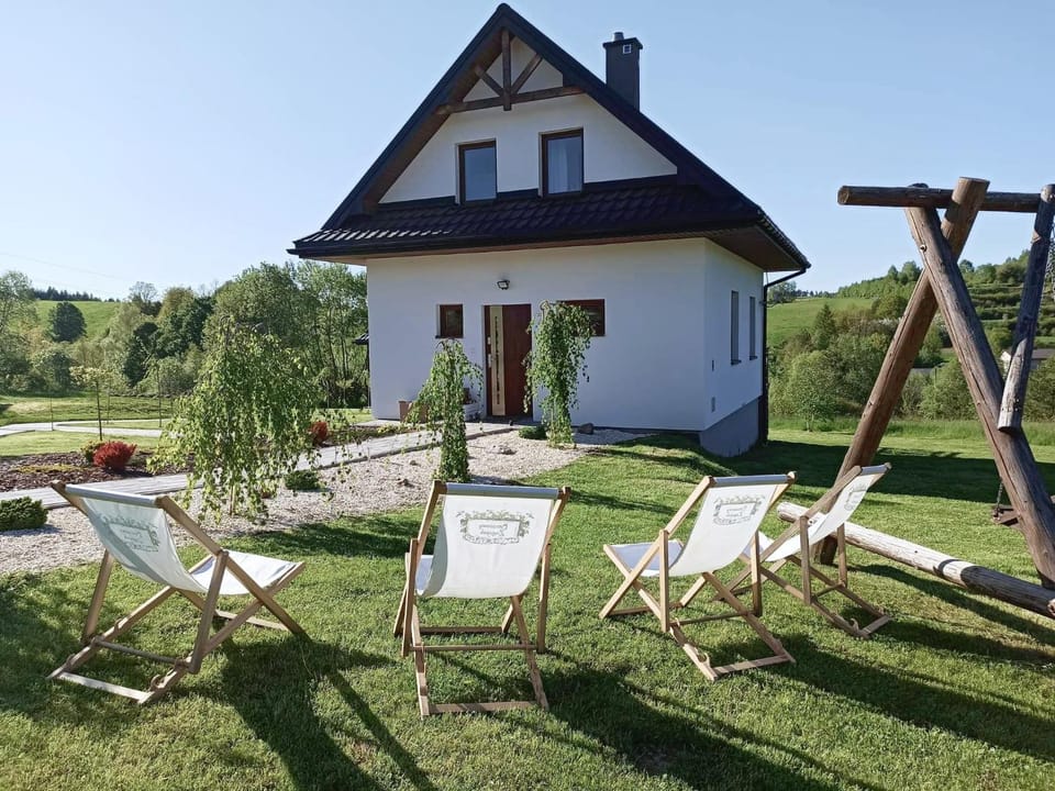 Brzozowy Zagajnik Bieszczady - Domki z Balia Ogrodowa Nature lodge in Slovakia