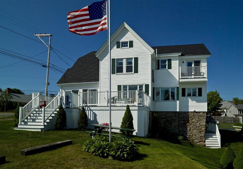 Main House at One Long Beach House in York Beach