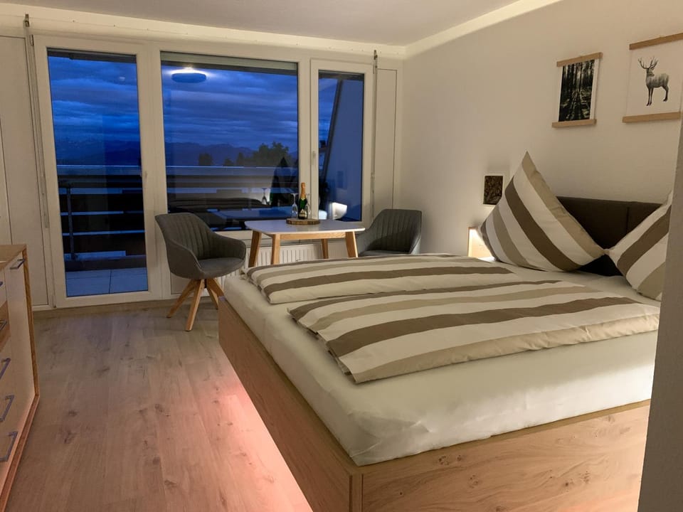 Night, Living room, Photo of the whole room, Bedroom