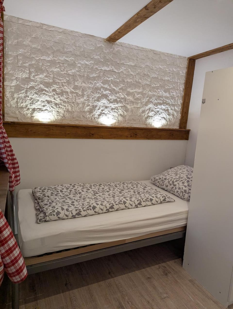 Property building, Living room, Bedroom