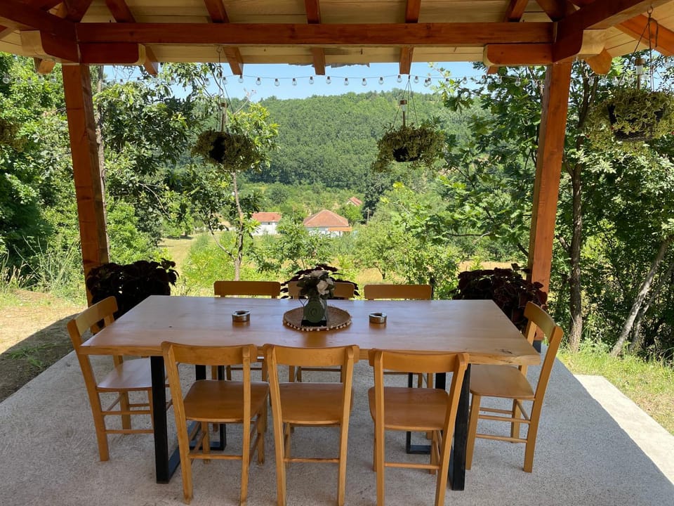 Brvnare Dunja 1 i Dunja 2 House in Serbia