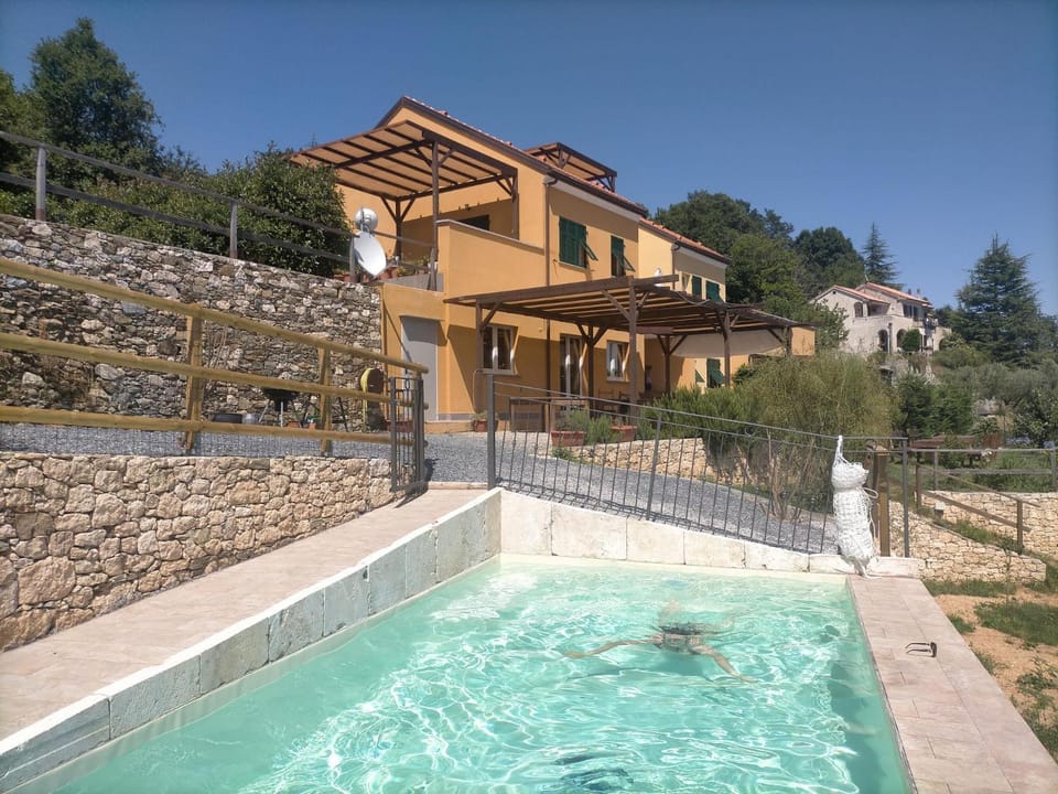 Property building, Pool view, Swimming pool