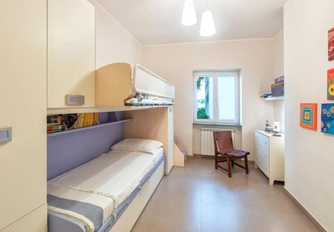 Property building, bunk bed