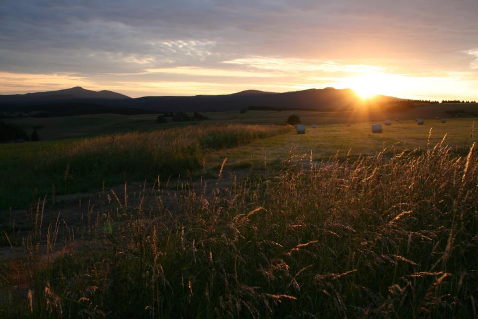 Natural landscape, Sunset
