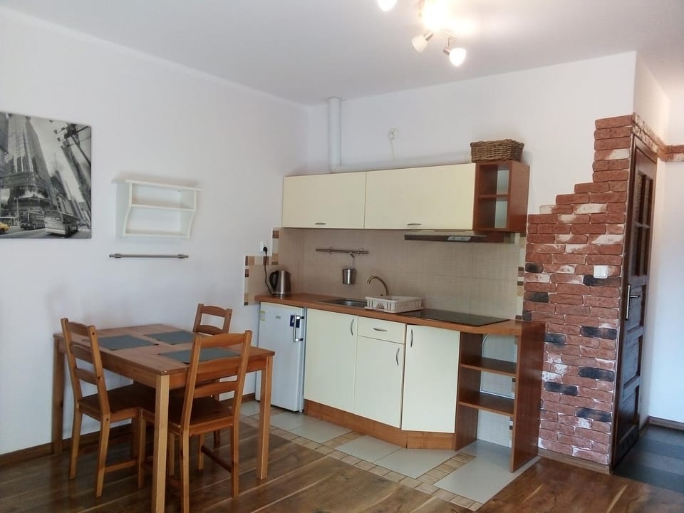 Kitchen or kitchenette, Dining area