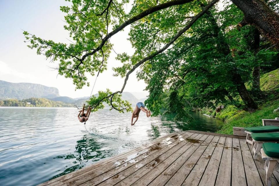 Private beach house on Lake Bled Apartment in Bled