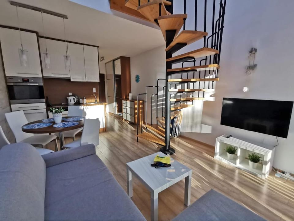 Communal lounge/ TV room, TV and multimedia, Kitchen or kitchenette, Seating area, Dining area