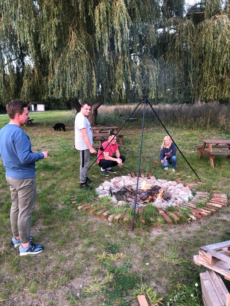 BBQ facilities, Evening entertainment, group of guests