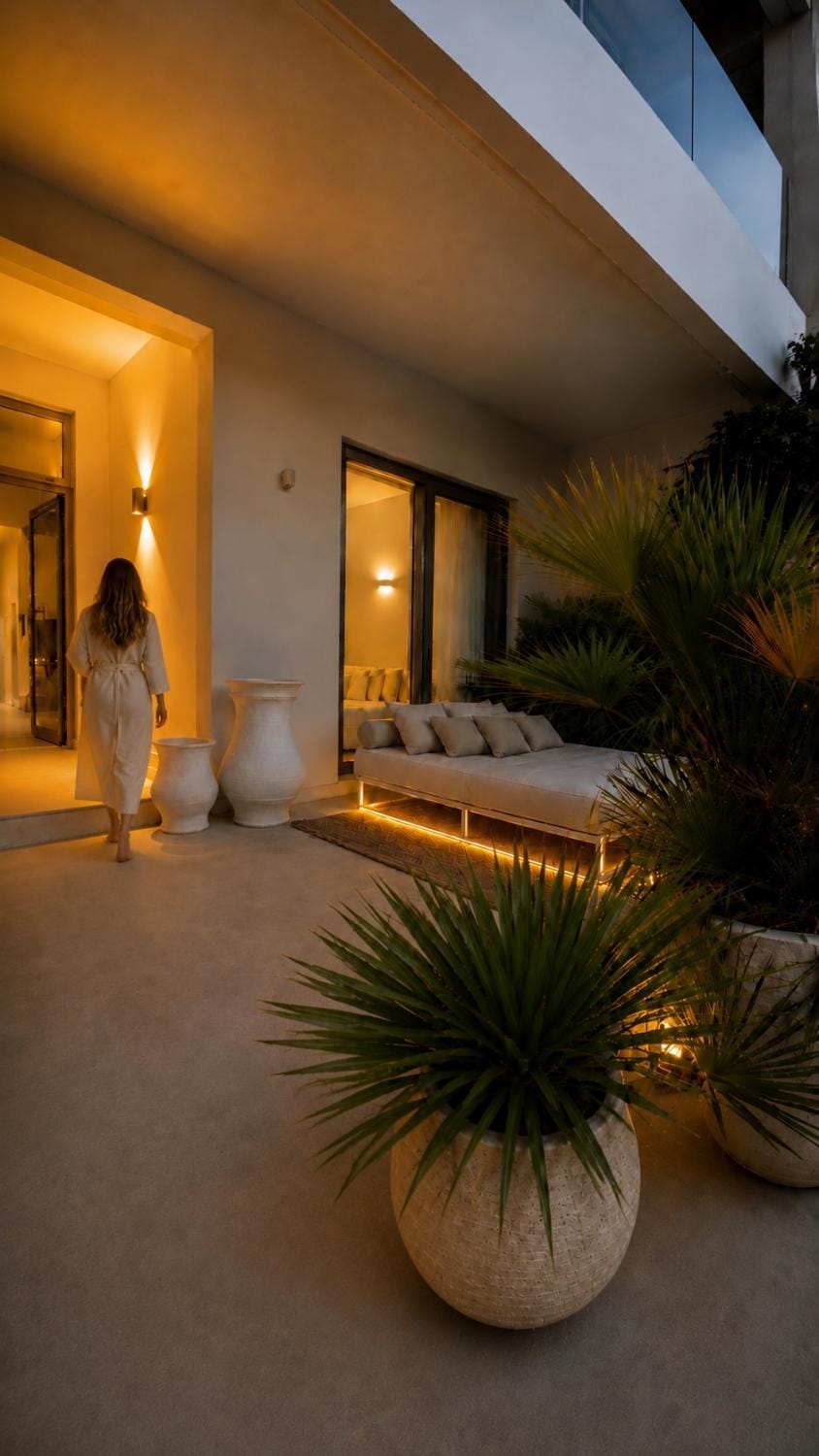 Night, Garden
