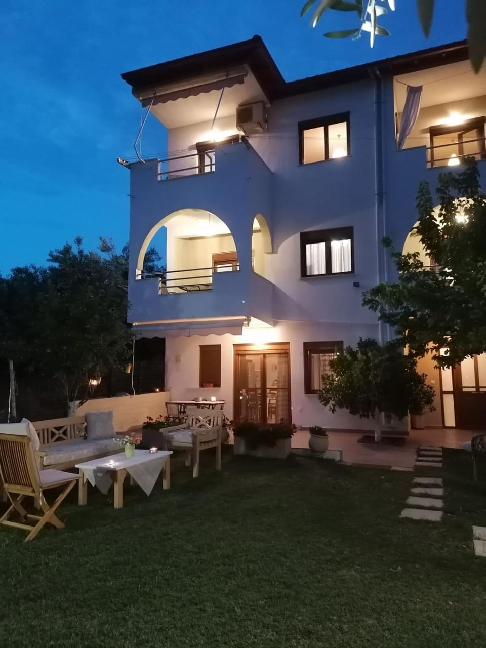Property building, Garden, Garden view