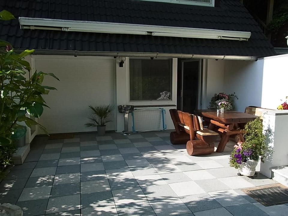 Property building, Patio