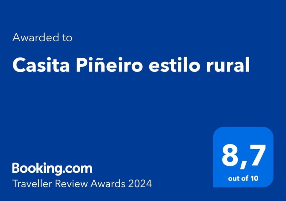 Casita Piñeiro estilo rural House in O Salnés