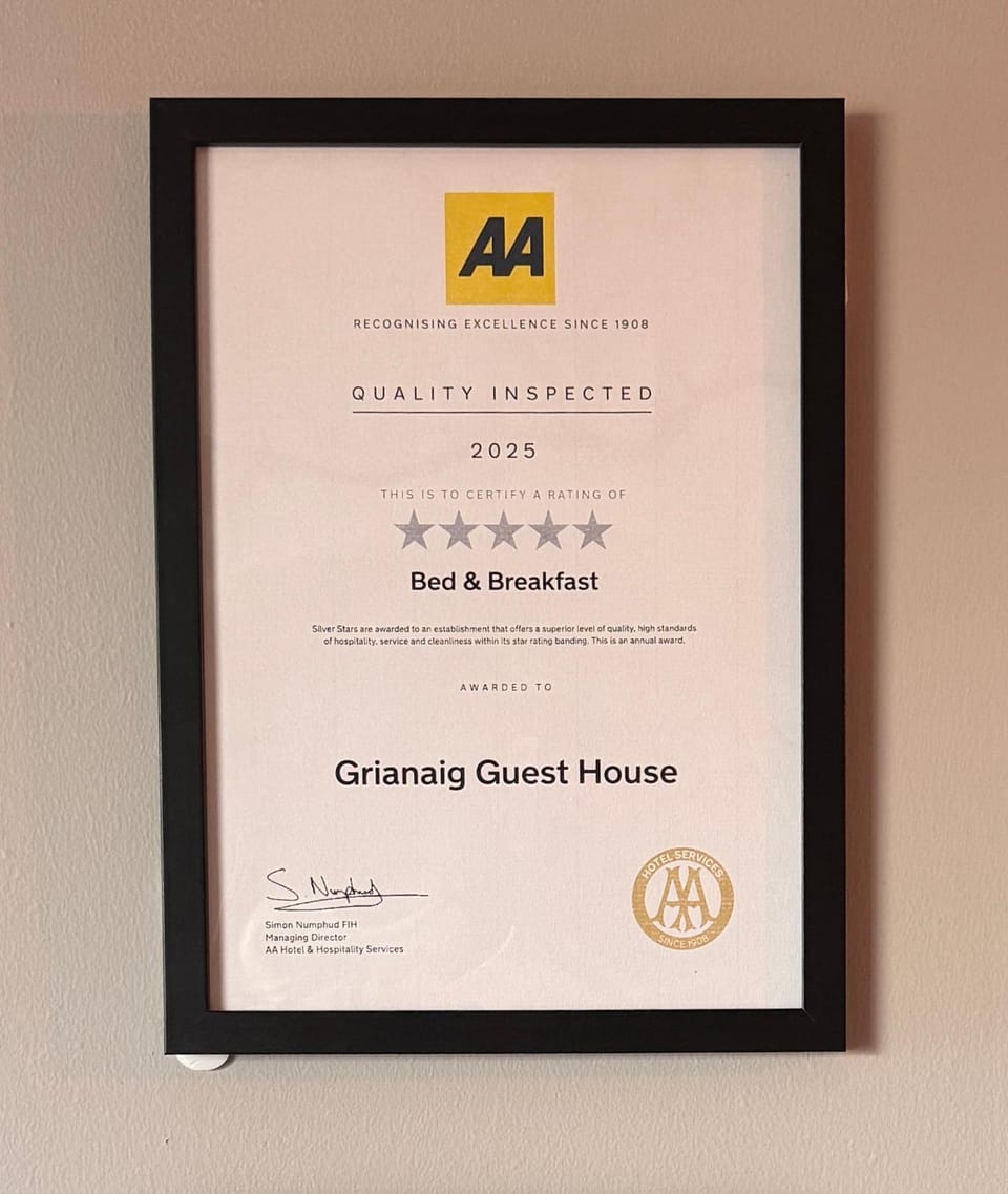 Certificate/Award