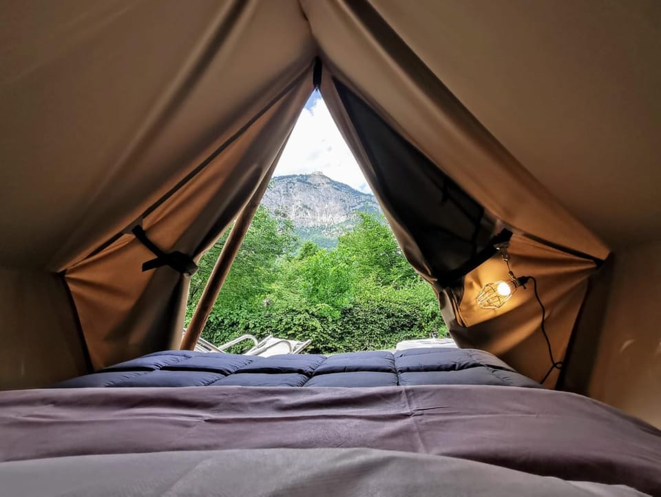 Les Tentes Bivouacs by Le Marintan Campground/ 
RV Resort in Auvergne-Rhône-Alpes