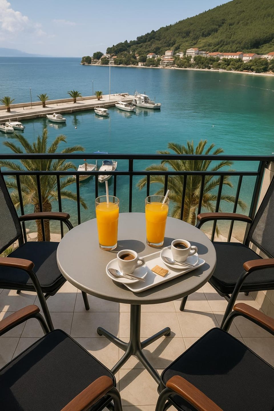 Day, View (from property/room), Balcony/Terrace, Mountain view, Sea view