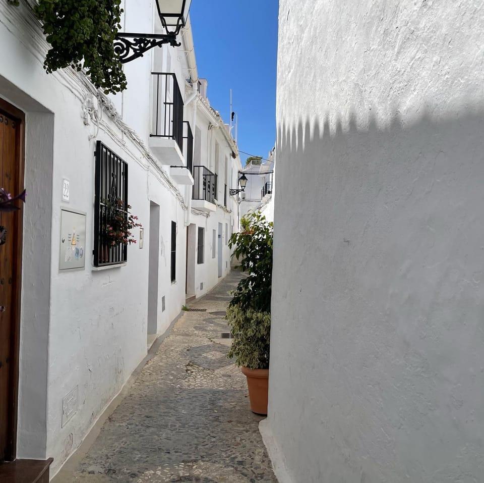 Quiet street view