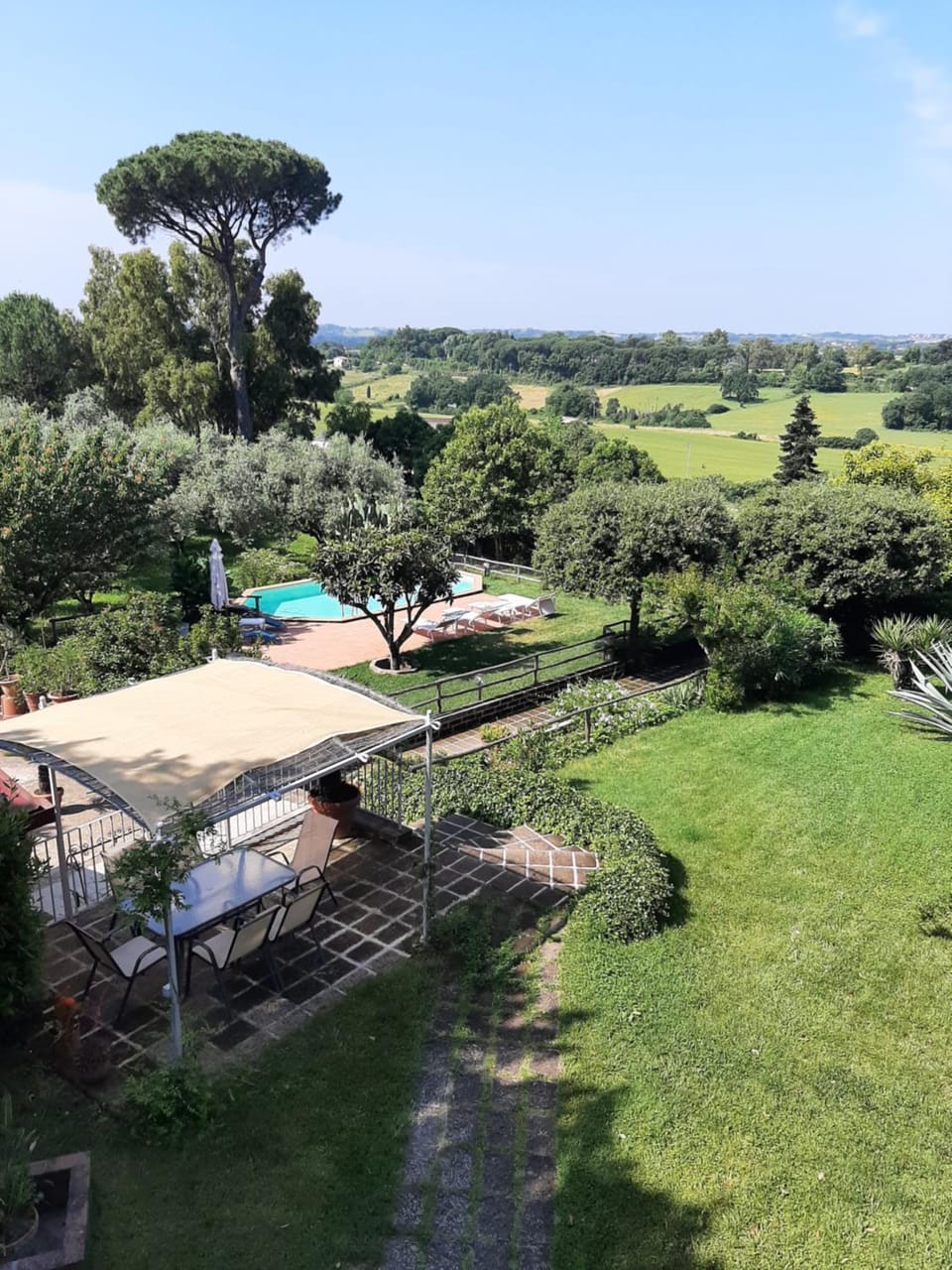 Natural landscape, Garden view, Pool view, Swimming pool
