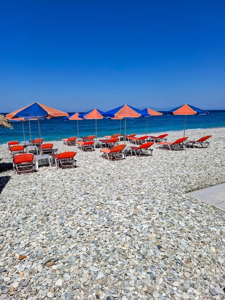 Beach, sunbed