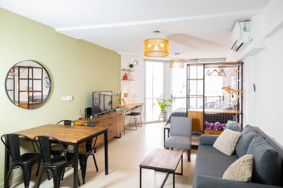 Inmejorable! Piso alto en Centro BsAs, Moderno con parrilla y pileta 3 pax Apartment in Buenos Aires