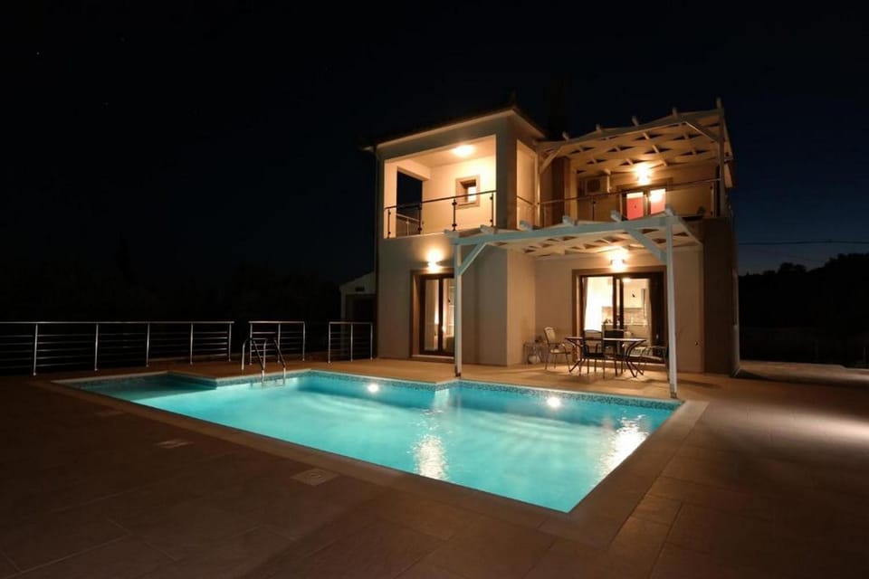 Night, Swimming pool