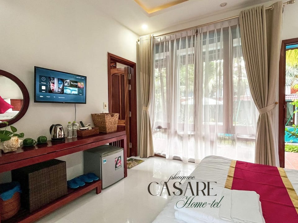 Bed, TV and multimedia, Coffee/tea facilities, Photo of the whole room, Bedroom