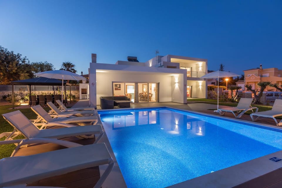 Night, Swimming pool