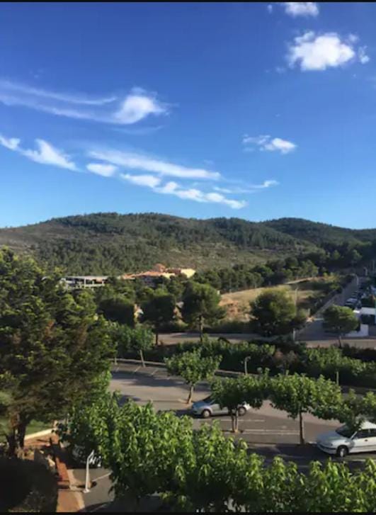 Property building, Natural landscape, Mountain view