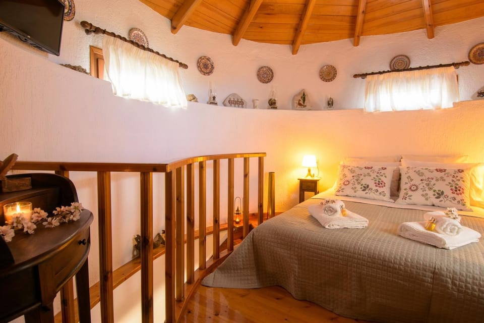 Traditional Windmill-Milos House in Lasithi