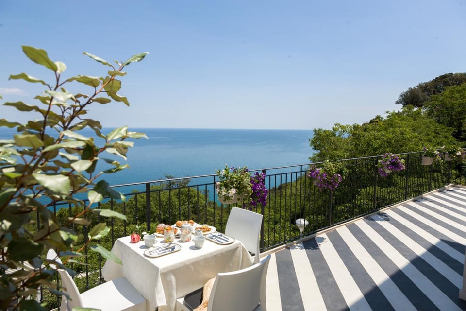 Balcony/Terrace, Food and drinks, Food, Sea view, Breakfast