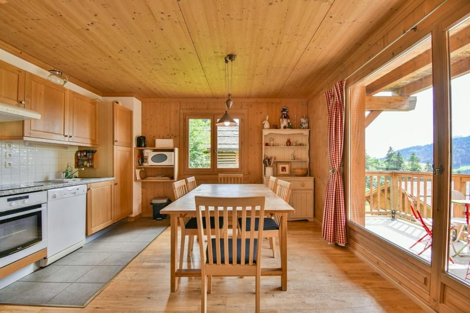 Kitchen or kitchenette, Dining area