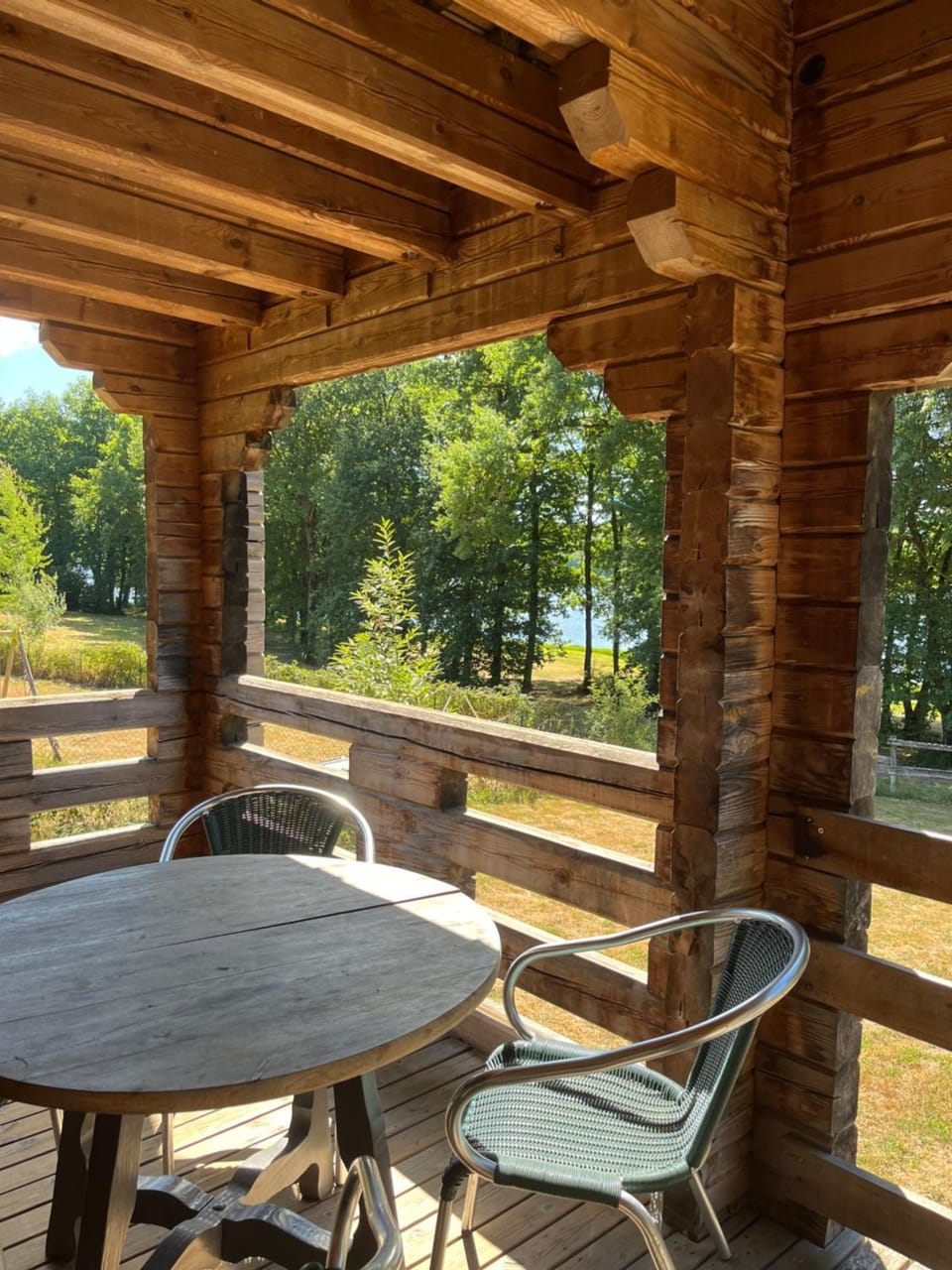 Patio, Dining area, Garden view
