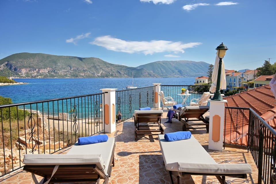 Natural landscape, Balcony/Terrace, Mountain view, Sea view, sunbed