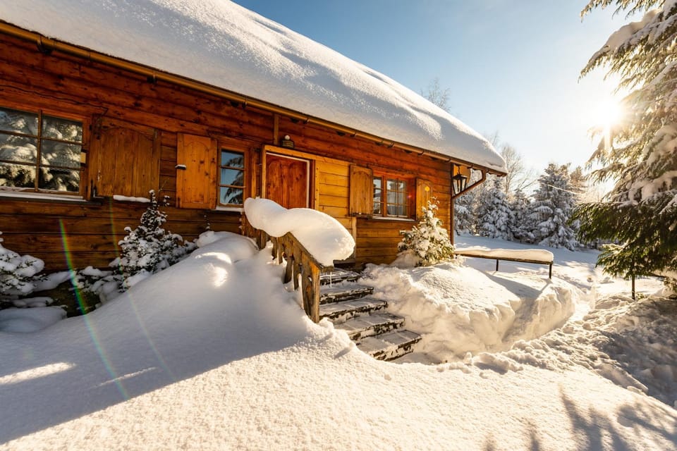 Facade/entrance, Winter, Garden, Balcony/Terrace, On site, Garden view