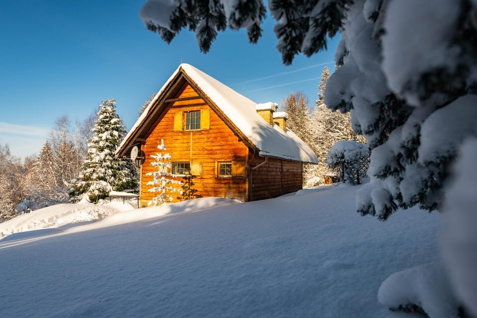 Winter, Garden, Floor plan, On site, Garden view