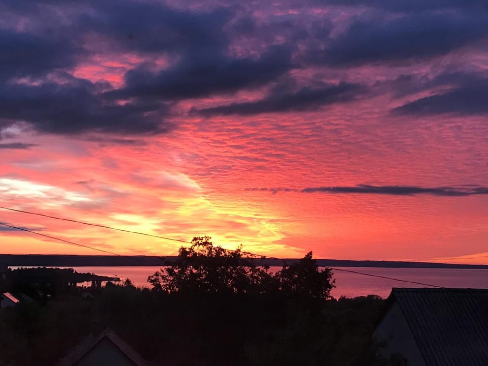 Lake view, Sunrise