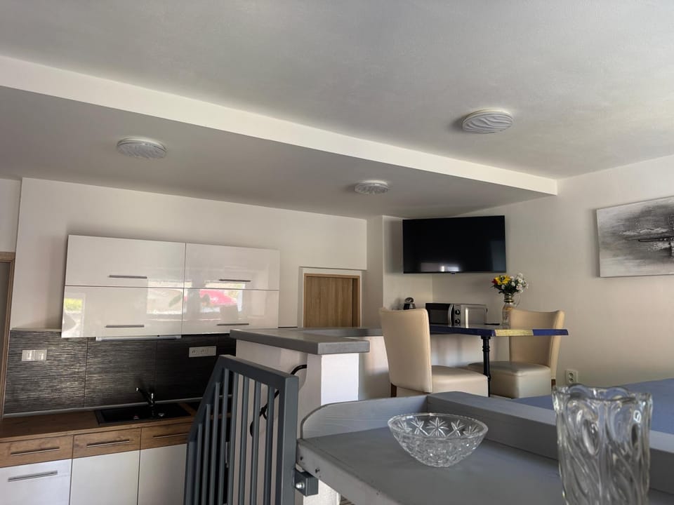 Kitchen or kitchenette, Dining area, oven