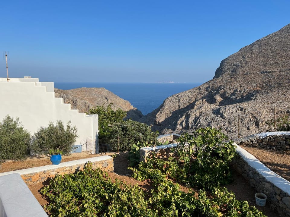 Cycladic houses in rural surrounding House in Decentralized Administration of the Aegean