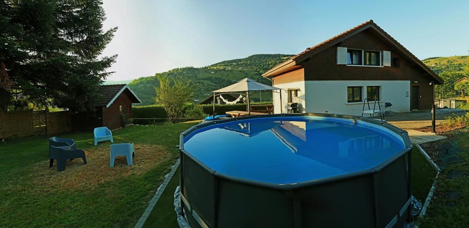 Natural landscape, Mountain view, Pool view, Swimming pool, Swimming pool