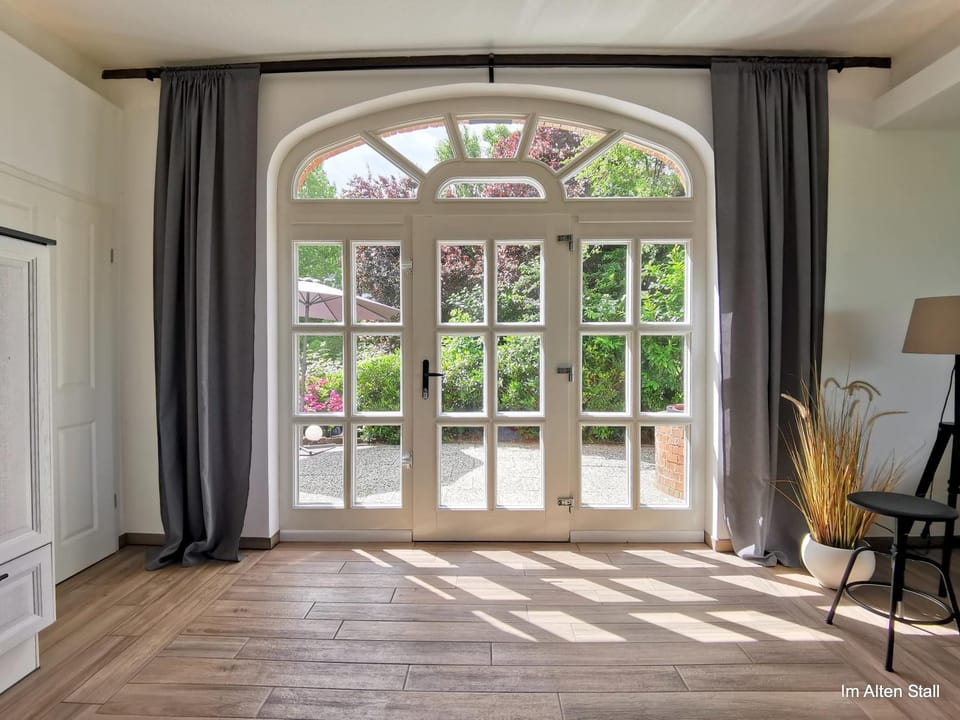 Summer, Garden, Balcony/Terrace, Living room, Garden view