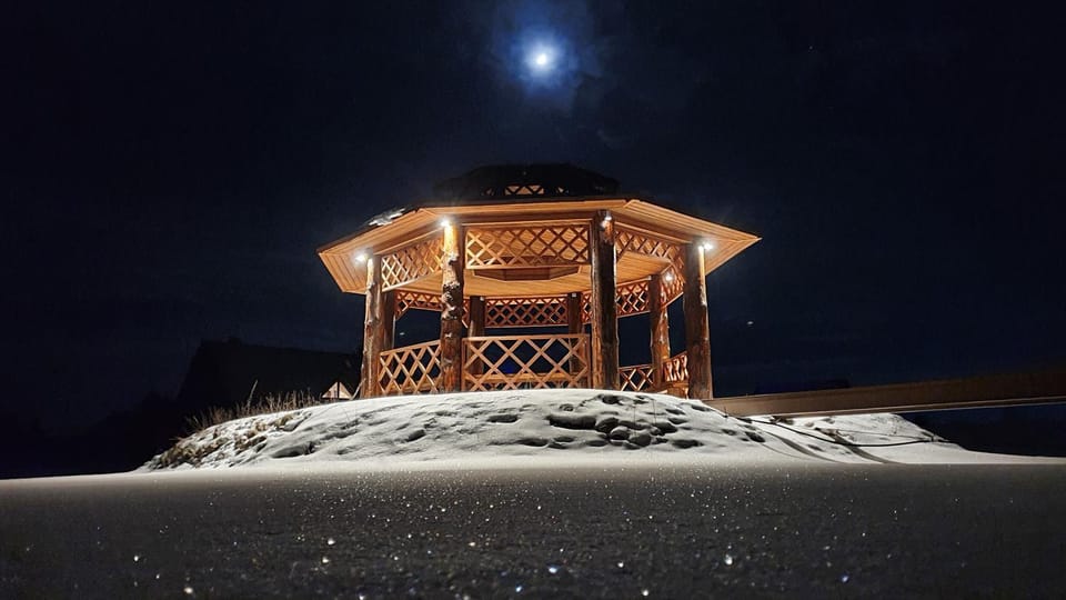 Winter, Lake view