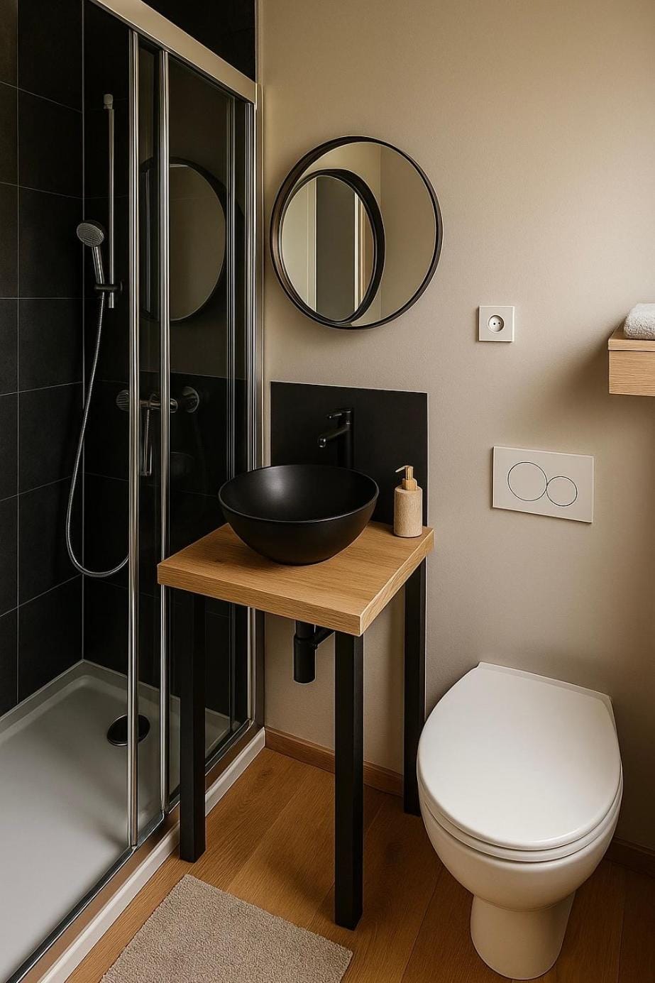 Shower, Toilet, Bathroom