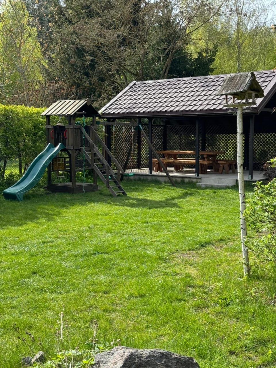 Children play ground, Garden, Meals