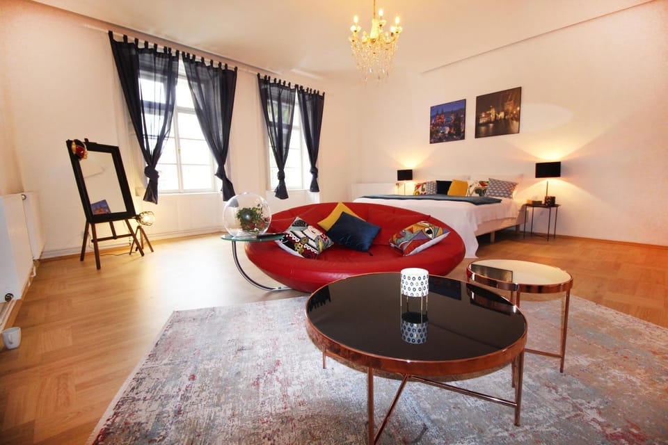 Living room, Bedroom