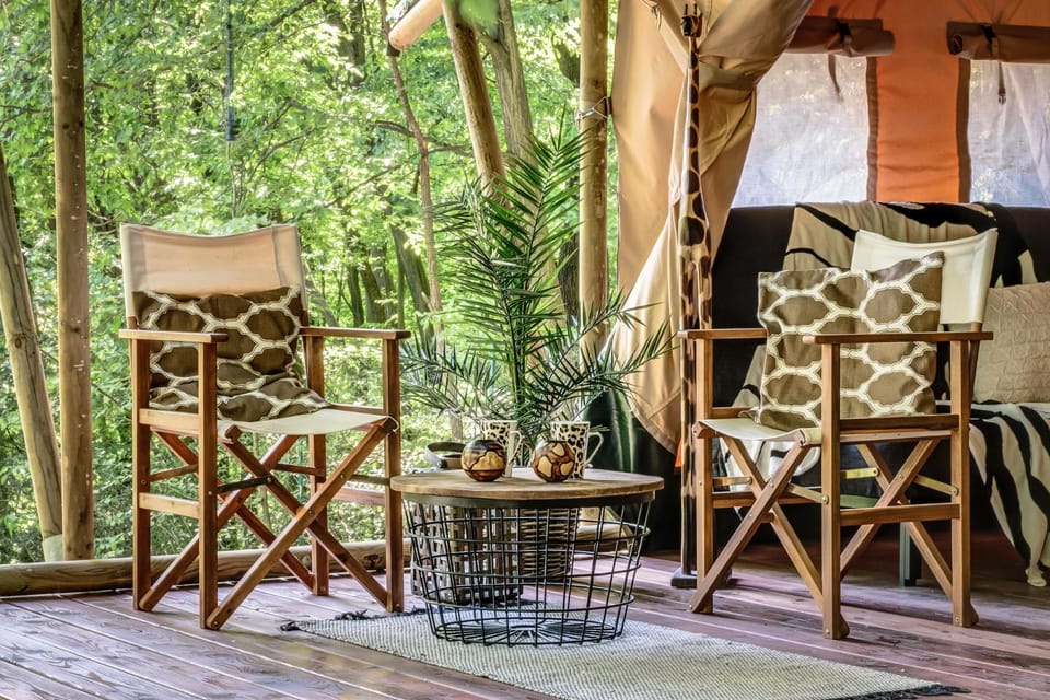Glamping Safari - Africa House Luxury tent in Slovakia