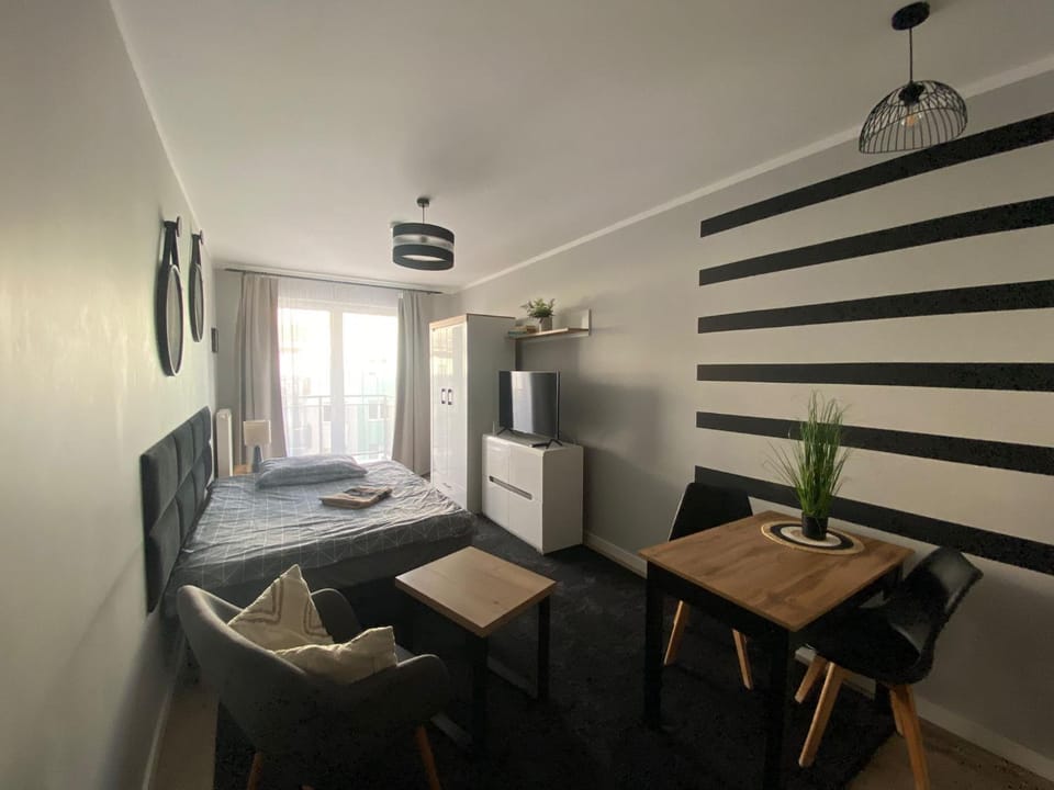 Apartament w centrum Szczecina Apartment in Szczecin
