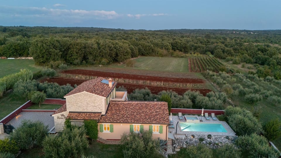 Property building, Bird's eye view, Pool view
