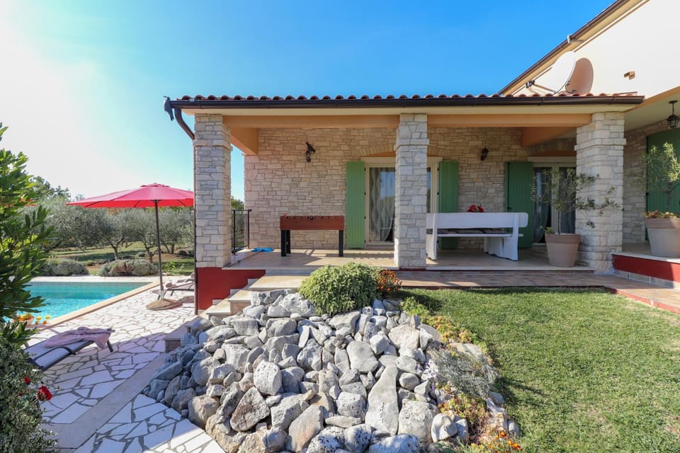 Property building, Patio, BBQ facilities, Swimming pool